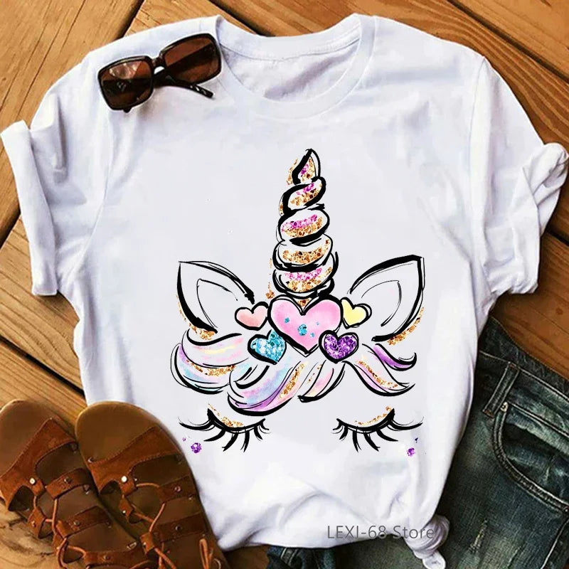 Sophia Women Kawaii Unicorn Girl Graphic Femme Flowers - GuGuTon baby store - Baby Fashion - Toddlers Outfits - Babies Outfits - Toddler Clothes - Kids Clothing - Newborn Clothes - Newborn Wear - Kids Wear - Trending Clothes - Trending Outfits - Fall Fashion - Winter Fashion - Girls Clothes - Boys Clothes - Babies Wear - Kids Accessories - KidsWear - Summer Clothes - Summer Fashion - Summer Trend - Falls Sweaters - Tops - Bottom - Jeans - Blouse - Dresses - Newborn Dresses - Toys