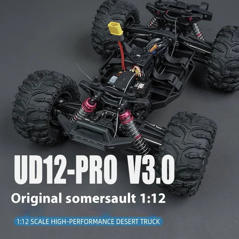 UDIRC UD1201 UD1202 V2/UD1201PRO UD1202PRO V3 RC Car Alloy 4wd High-Speed Brushless Off-Road Climbing Vehicle Remote Control Car
