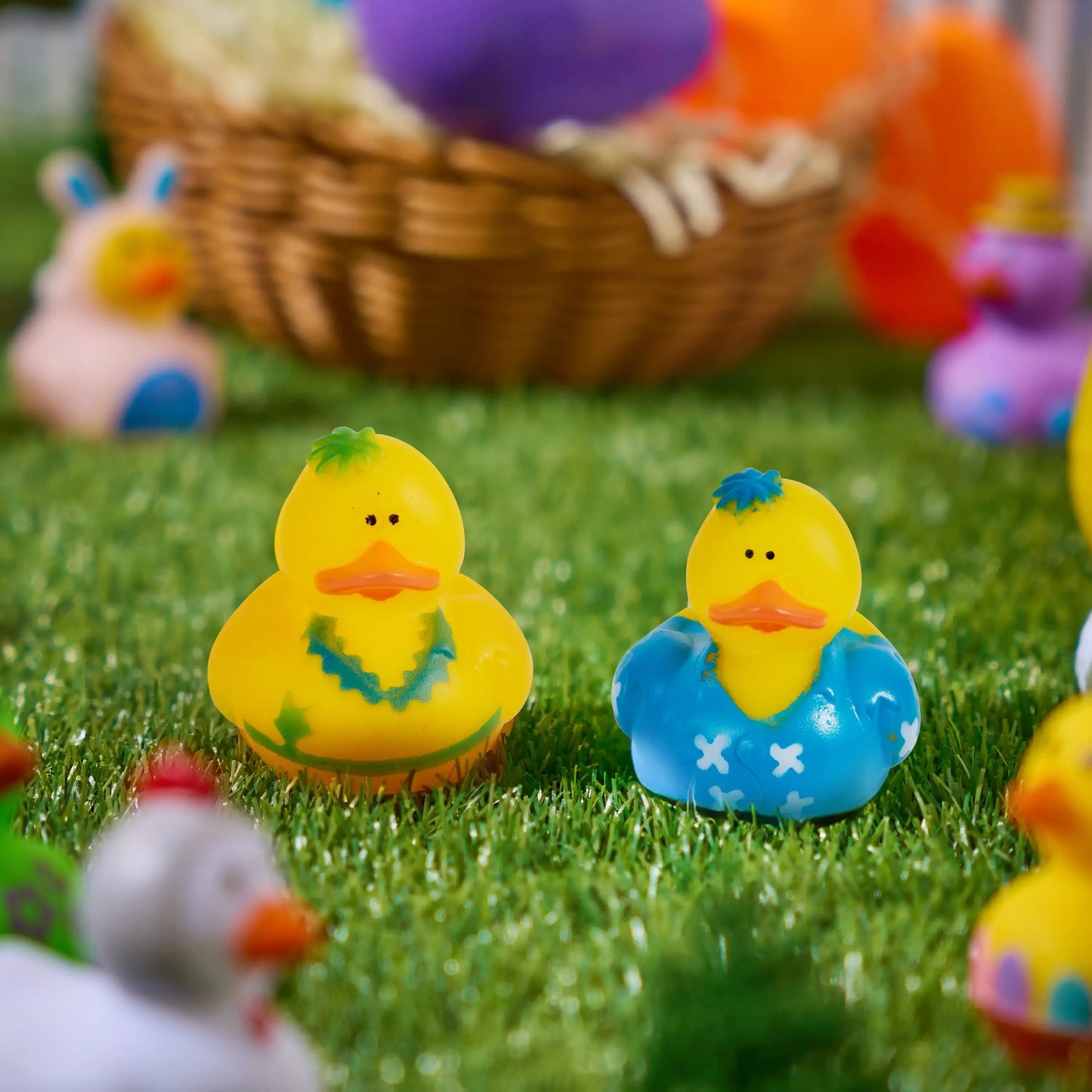 Joyfy Rubber Ducks Random Assortment Mini Toys for Kids Bath