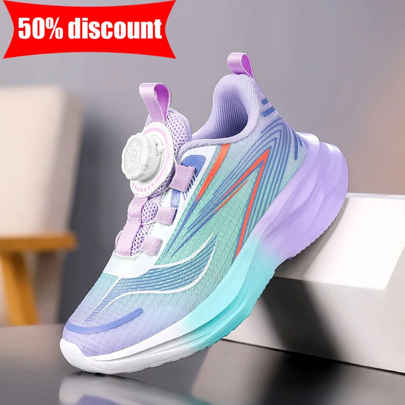 Children Sports Shoes Comfortable Mesh Casual Versatile Daily Walking Shoes Lightweight Non Slip School Running Shoes Boys Girls