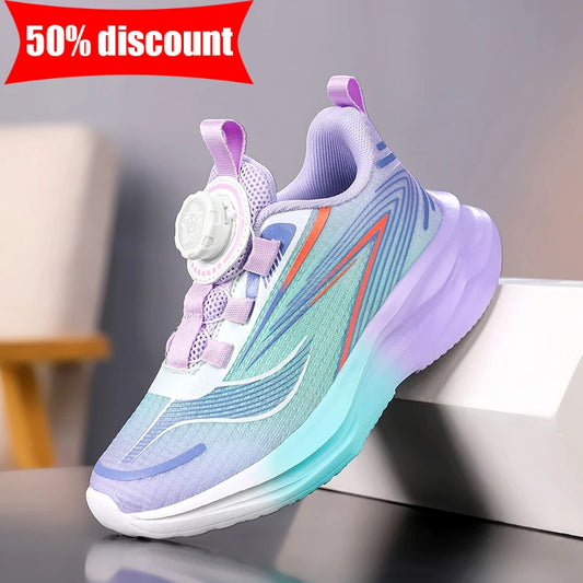 Children Sports Shoes Comfortable Mesh Casual Versatile Daily Walking Shoes