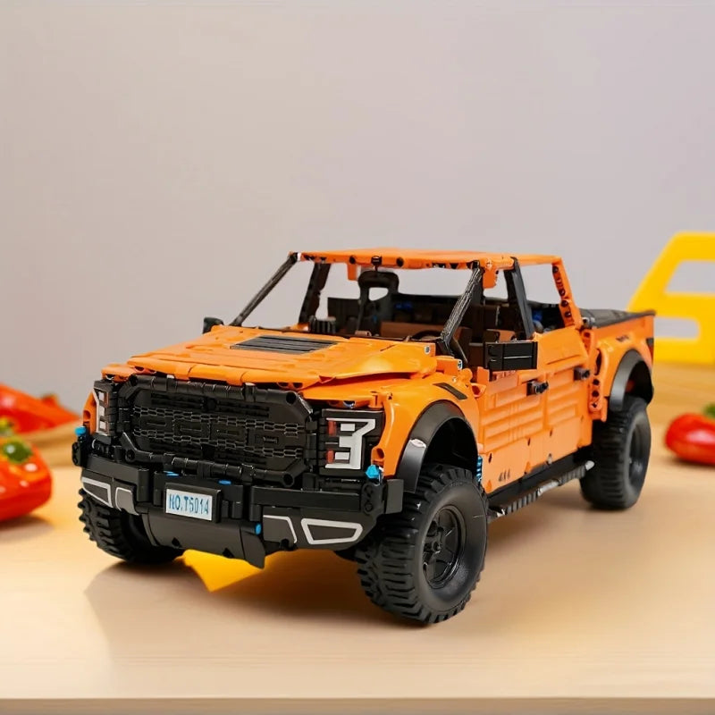 1:14 Sports Car Building Blocks Set 1000PCS+, Suitable for 14+, Educational Assembled Model, Home Decoration & Gift