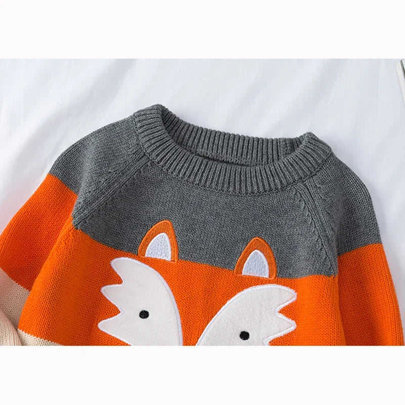 Adel Baby Boys Cartoon Long Sleeve Sweaters