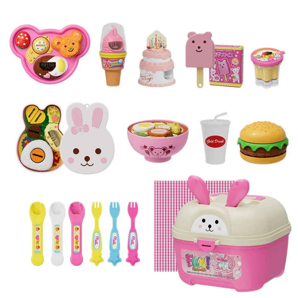 NEW Food Feeding Pudding Feeding Toy, Role Play Early Education Children's Play Kitchen Toys, Fun and Stress Relieving,Girl Gift