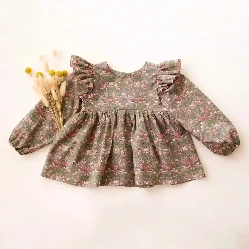 Annie Long Sleeve Spring Korean Style Top
