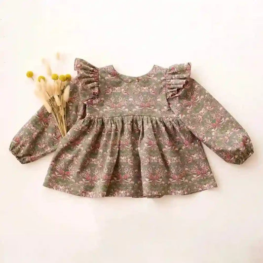 Annie Long Sleeve Spring Korean Style Top