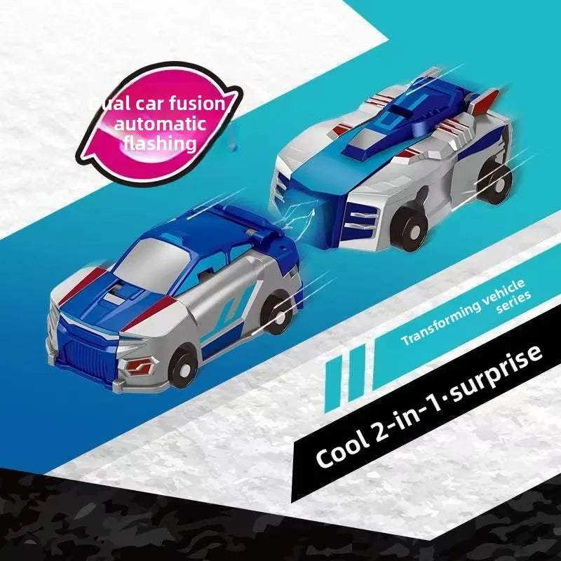 Transforming Dinosaur Car Toy - Magnetic Fun for Kids