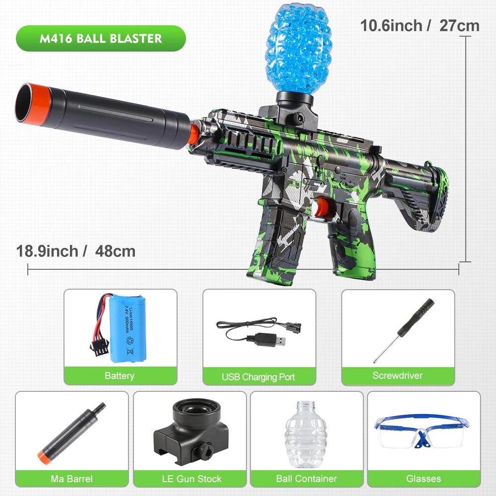 M416 Electric Ball Blaster for High-Speed Play
