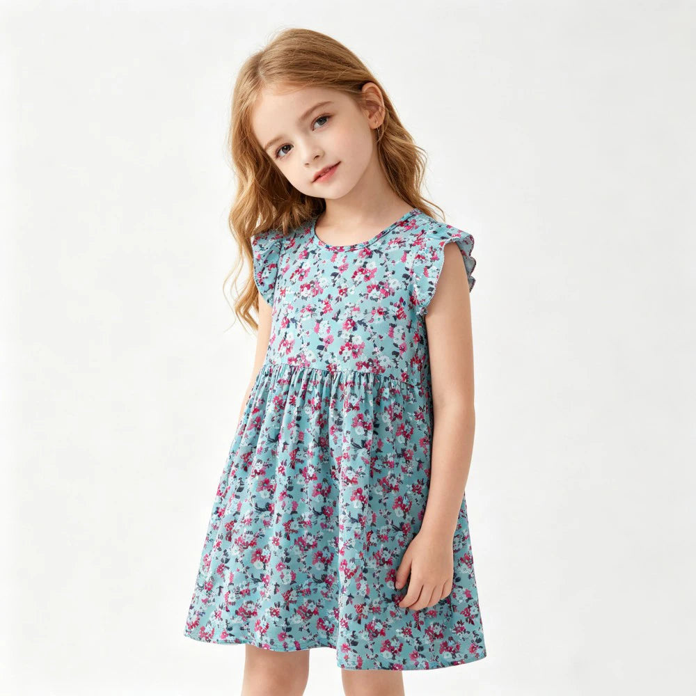 Girls Dresses Toddler Baby 1 to 2 3 4 5 6 7 8 9 10 11 12 13 14 15 16 Years Girl Casual Dress Teenager Korean Cute Children Dress