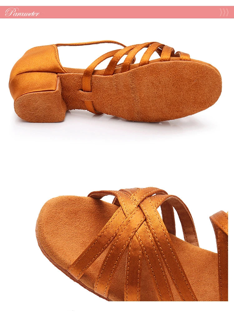 Girls Dance Shoes for Ladies Latin Ballroom Kids/kids Tango Salsa Latin Dance