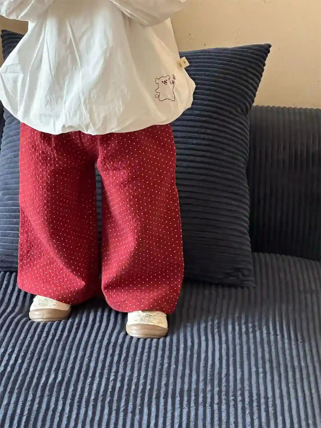 Aranza Long Sleeve Baby Girl Lapel Shirts