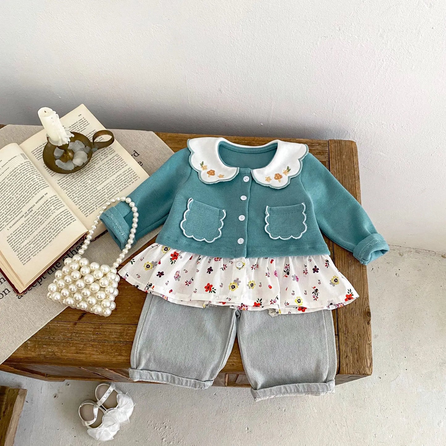 Onairis Jackets Spring New Baby Embroidery Fashion