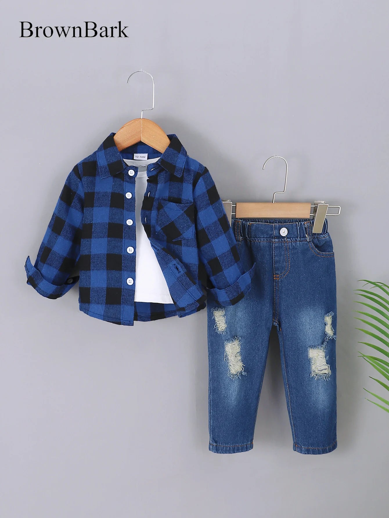 Toddler Winter Outfits Denim Jeans Set for Ages