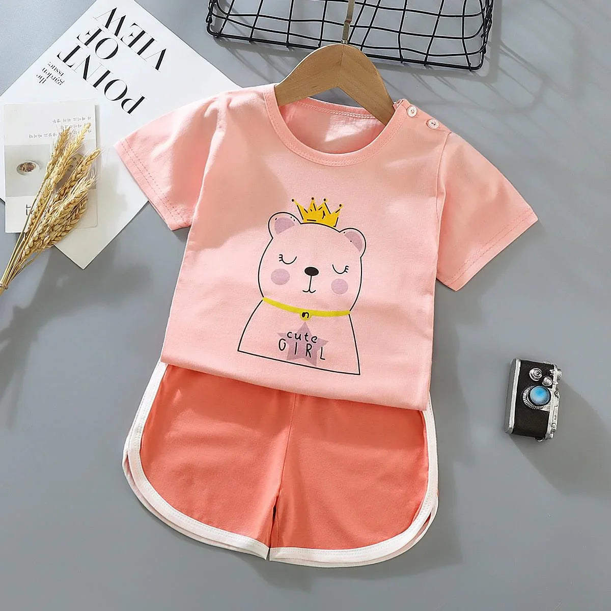Steven Boys cartoon t-shirt and shorts set - GuGuTon baby store - Baby Fashion - Toddlers Outfits - Babies Outfits - Toddler Clothes - Kids Clothing - Newborn Clothes - Newborn Wear - Kids Wear - Trending Clothes - Trending Outfits - Fall Fashion - Winter Fashion - Girls Clothes - Boys Clothes - Babies Wear - Kids Accessories - KidsWear - Summer Clothes - Summer Fashion - Summer Trend - Falls Sweaters - Tops - Bottom - Jeans - Blouse - Dresses - Newborn Dresses - Toys