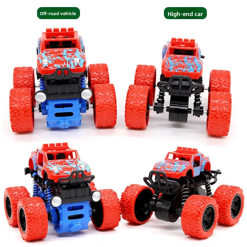 Children's toys wholesale boys toy car boxed interactive inertia off-road car