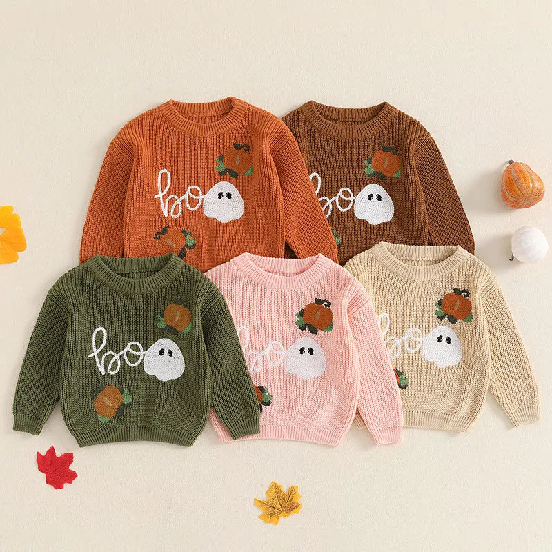 Adrian Long Sleeve Boys And Girls Winter Sweater