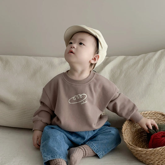 Angel Toddler Boy Cotton Cartoon Sweater