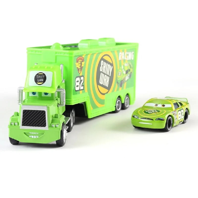 Cars 2 Mack Truck Pixar racing car Lightning McQueen Jackson Storm mini Car