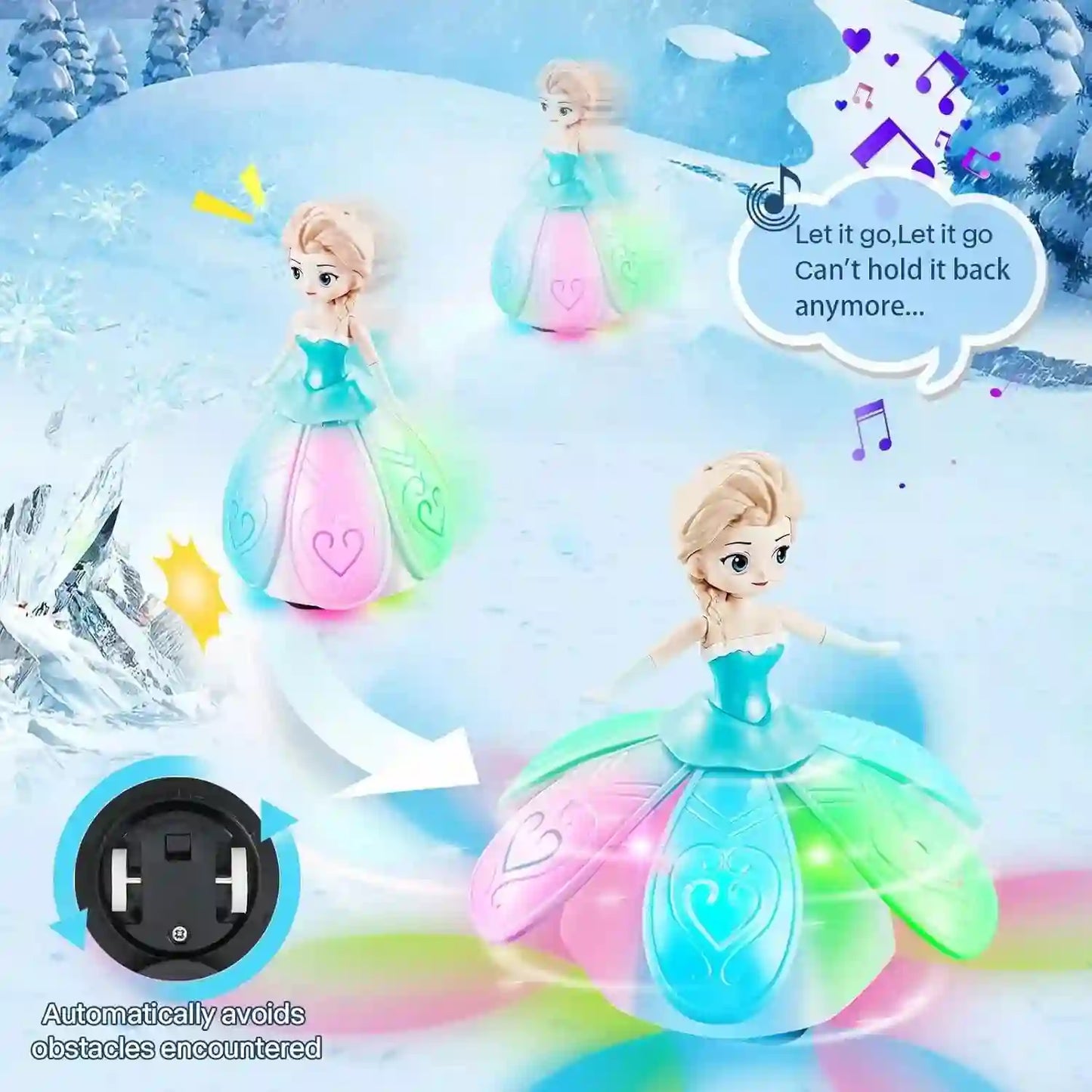 Interactive Dancing Princess Robot Toys for Girls