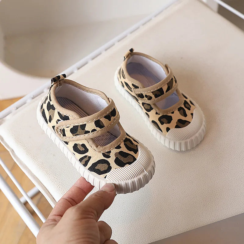 2025 New Spring Baby Girl Shoes Kids Autumn Canvas Shoes