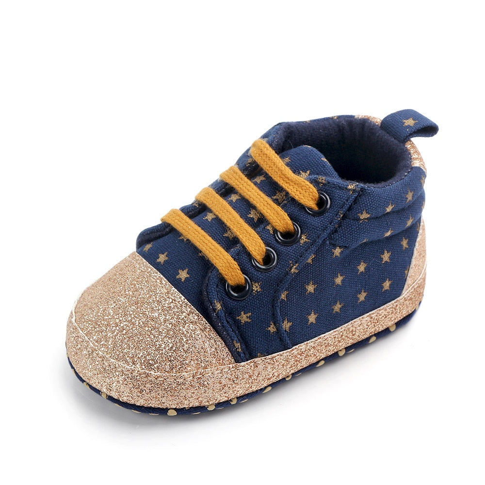 Infant Babies Boys Girls Shoes Soft Sole Canvas