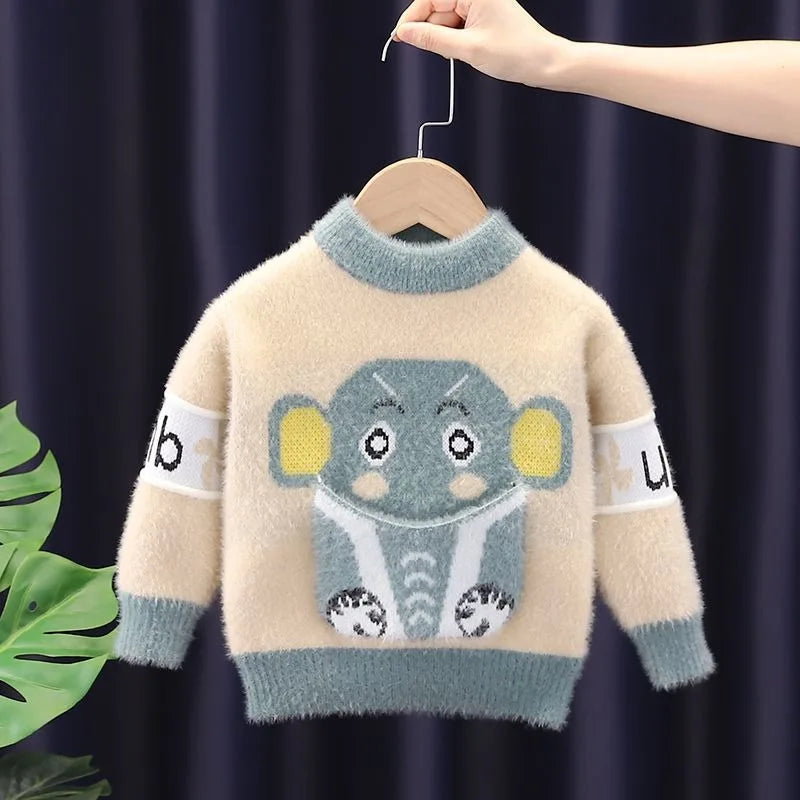 Morris New Warm Children's Sweater - GuGuTon baby store - Baby Fashion - Toddlers Outfits - Babies Outfits - Toddler Clothes - Kids Clothing - Newborn Clothes - Newborn Wear - Kids Wear - Trending Clothes - Trending Outfits - Fall Fashion - Winter Fashion - Girls Clothes - Boys Clothes - Babies Wear - Kids Accessories - KidsWear - Summer Clothes - Summer Fashion - Summer Trend - Falls Sweaters - Tops - Bottom - Jeans - Blouse - Dresses - Newborn Dresses - Toys