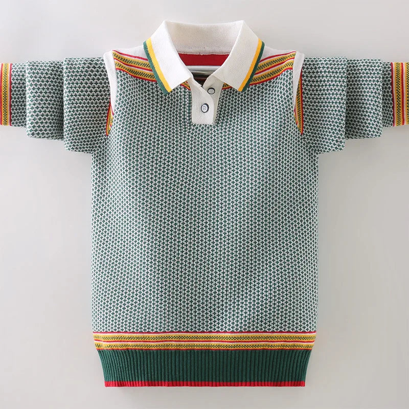 Victor Cotton Products Keep Warm Sweater - GuGuTon baby store - Baby Fashion - Toddlers Outfits - Babies Outfits - Toddler Clothes - Kids Clothing - Newborn Clothes - Newborn Wear - Kids Wear - Trending Clothes - Trending Outfits - Fall Fashion - Winter Fashion - Girls Clothes - Boys Clothes - Babies Wear - Kids Accessories - KidsWear - Summer Clothes - Summer Fashion - Summer Trend - Falls Sweaters - Tops - Bottom - Jeans - Blouse - Dresses - Newborn Dresses - Toys