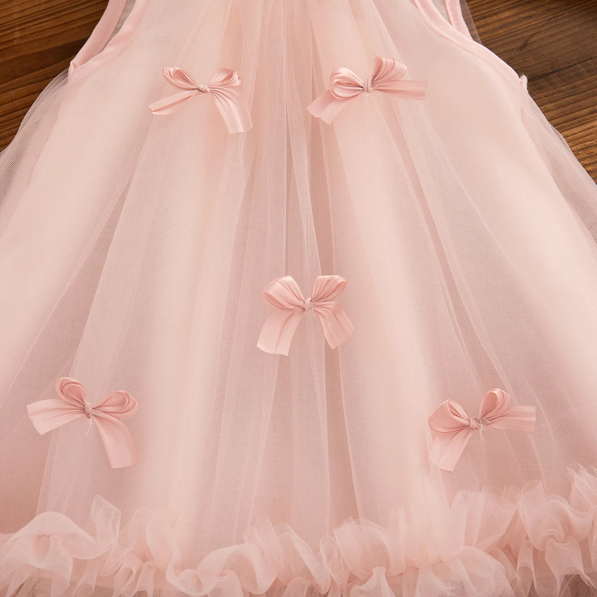 Mia Baby Girl Chiffon Dress - Princess Style for Summer Parties