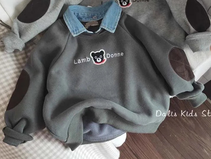 Dorian Plush Boys Cute Bear Kids Sweater - GuGuTon baby store - Baby Fashion - Toddlers Outfits - Babies Outfits - Toddler Clothes - Kids Clothing - Newborn Clothes - Newborn Wear - Kids Wear - Trending Clothes - Trending Outfits - Fall Fashion - Winter Fashion - Girls Clothes - Boys Clothes - Babies Wear - Kids Accessories - KidsWear - Summer Clothes - Summer Fashion - Summer Trend - Falls Sweaters - Tops - Bottom - Jeans - Blouse - Dresses - Newborn Dresses - Toys