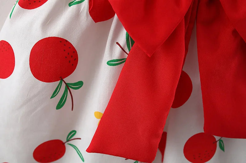 Baby Girl Dress Summer Princess Sundress Cotton Newborn Toddler Outfit