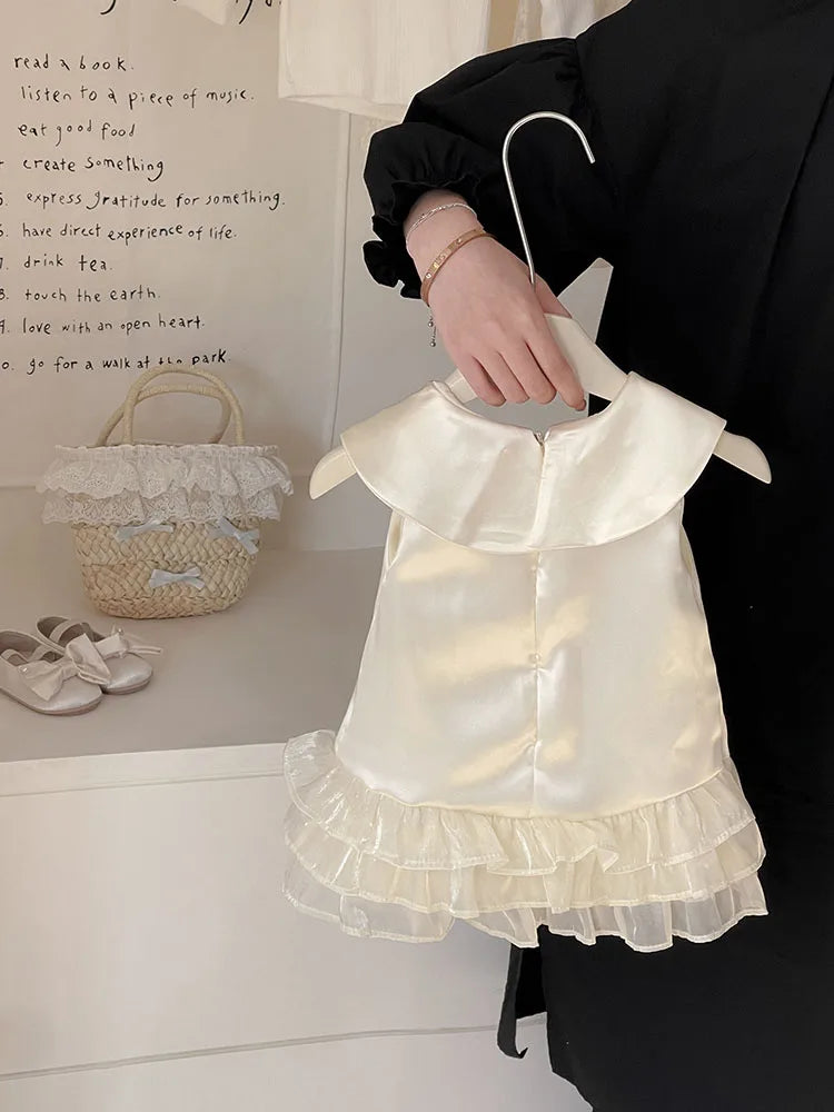 Summer Clothes Kids Girl Children Dresses Girls Elegant Eid Dresses Kids Clothes 2025  Clothing Princess Dress Young Dresses
