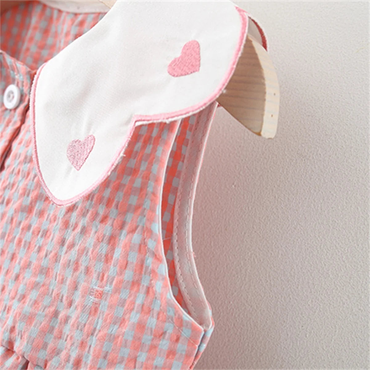Ciara Infant Cotton Summer Dress with Backpack