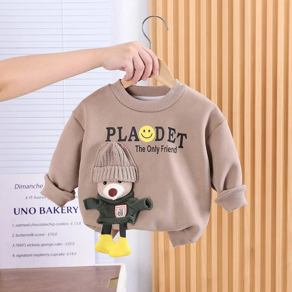 Elijah Korean Edition Plush Thickened Sweater