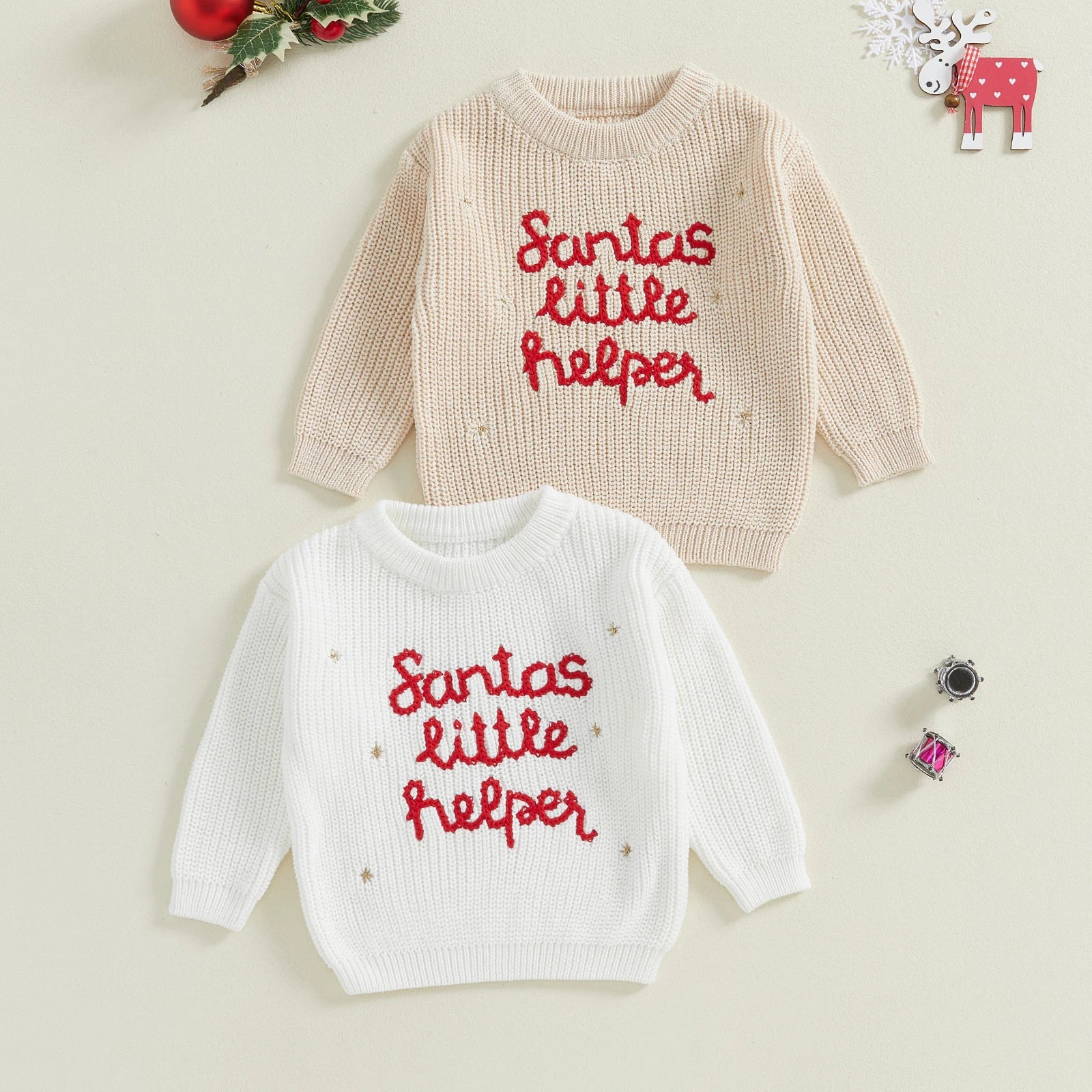 Roswill 0-3Y Baby Boys Christmas Sweater - GuGuTon baby store - Baby Fashion - Toddlers Outfits - Babies Outfits - Toddler Clothes - Kids Clothing - Newborn Clothes - Newborn Wear - Kids Wear - Trending Clothes - Trending Outfits - Fall Fashion - Winter Fashion - Girls Clothes - Boys Clothes - Babies Wear - Kids Accessories - KidsWear - Summer Clothes - Summer Fashion - Summer Trend - Falls Sweaters - Tops - Bottom - Jeans - Blouse - Dresses - Newborn Dresses - Toys