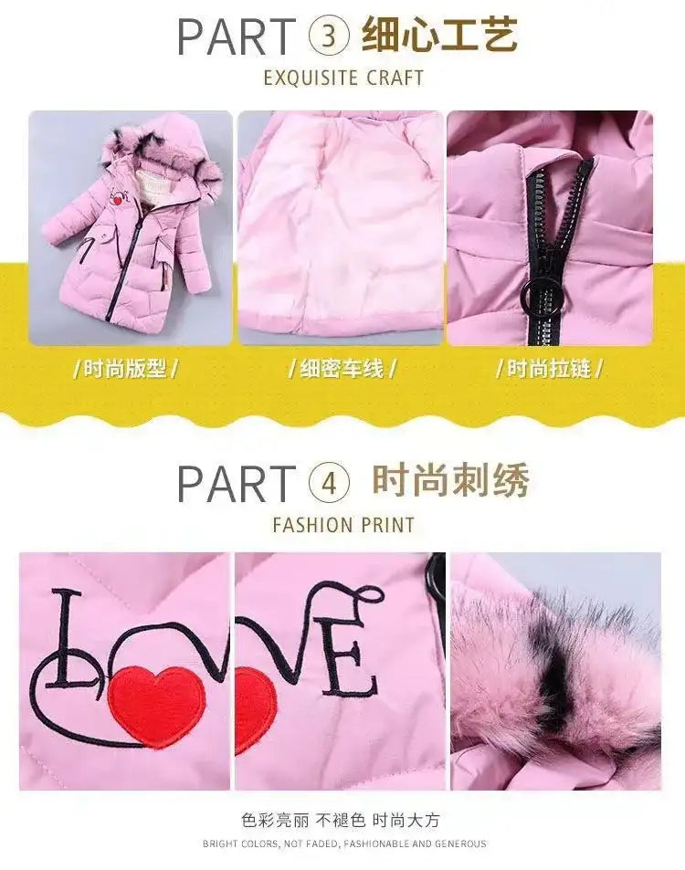 Selena Stylish Winter Hooded Jacket for Girls