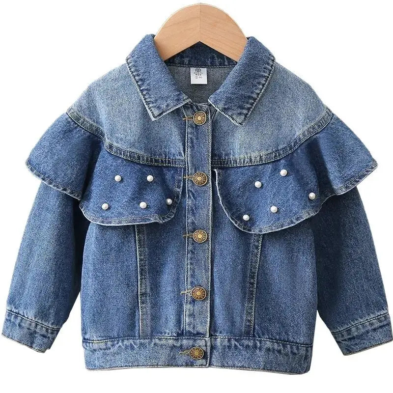 Alanna Girls Jacket Spring and Autumn Pearl Fashion