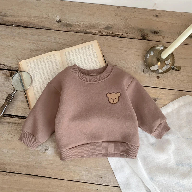 Yael Cartoon Stripe Long Sleeves Warm Sweater - GuGuTon baby store - Baby Fashion - Toddlers Outfits - Babies Outfits - Toddler Clothes - Kids Clothing - Newborn Clothes - Newborn Wear - Kids Wear - Trending Clothes - Trending Outfits - Fall Fashion - Winter Fashion - Girls Clothes - Boys Clothes - Babies Wear - Kids Accessories - KidsWear - Summer Clothes - Summer Fashion - Summer Trend - Falls Sweaters - Tops - Bottom - Jeans - Blouse - Dresses - Newborn Dresses - Toys