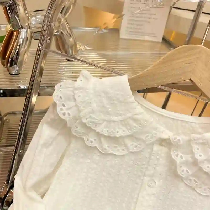 Lia Long Sleeve Princess Doll Collar Tops