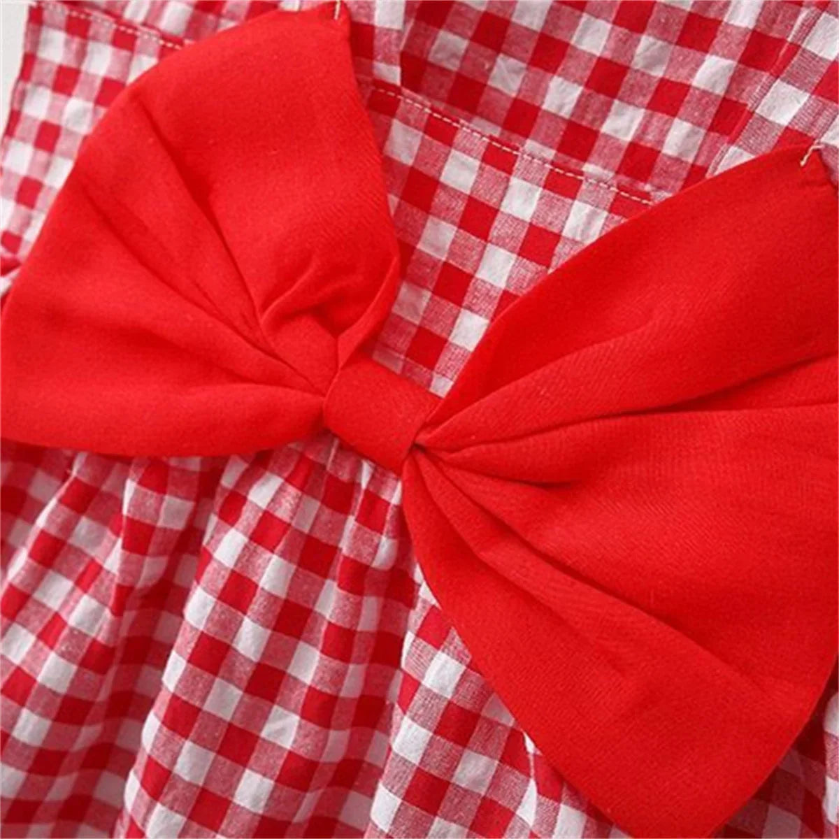 Etta Baby Girl Summer Party Dress with Bow Set for Ages 0-3