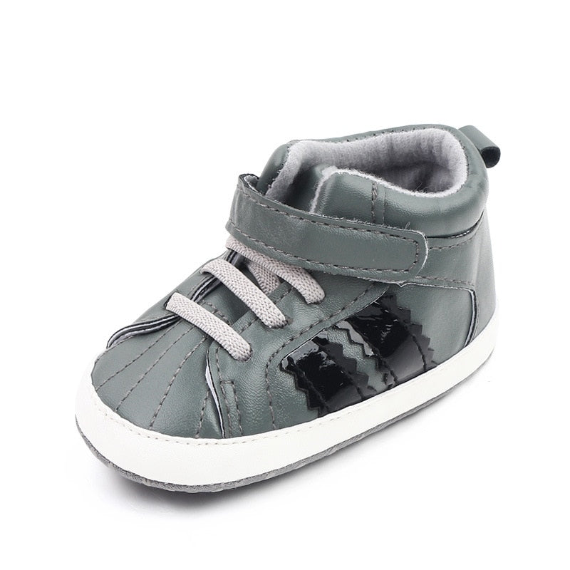 Baby Pu Leather Baby Boys Shoes Newborn Sports - GuGuTon