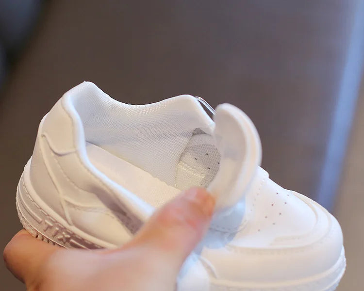 zapatillas Girl shoe spring Autumn Boy White Shoe Casual Running kid Shoe Anti Slip Soft Sole Sneaker kid tenis Hot selling item