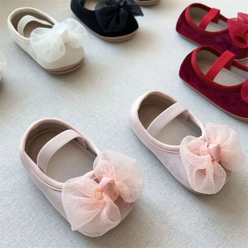 Baby Girls Walking Shoes Spring Autumn Infant Shoes Comfortable Newborn Soft Soled Toddler Kids Shoes