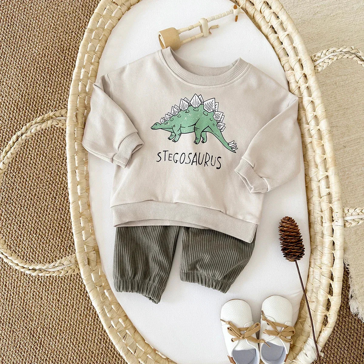 Chase Dinosaur Sweater Pants Set