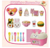 NEW Food Feeding Pudding Feeding Toy, Role Play Early Education Children's Play Kitchen Toys, Fun and Stress Relieving,Girl Gift