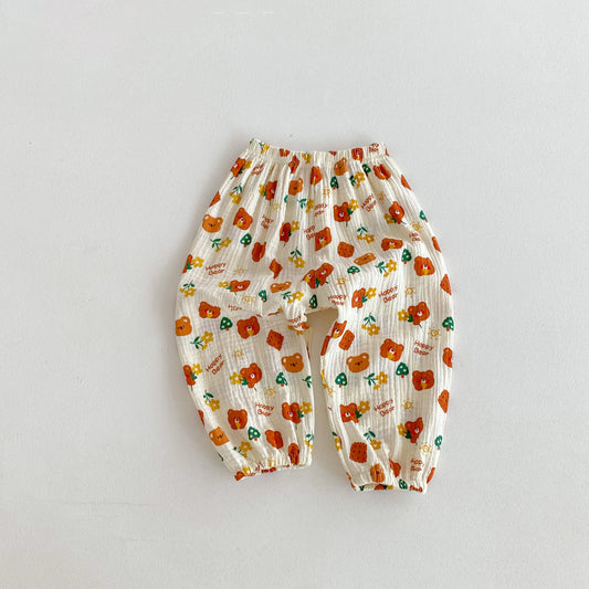 Gabriel Floral Pants Fashion Cute For Baby Boys Loose