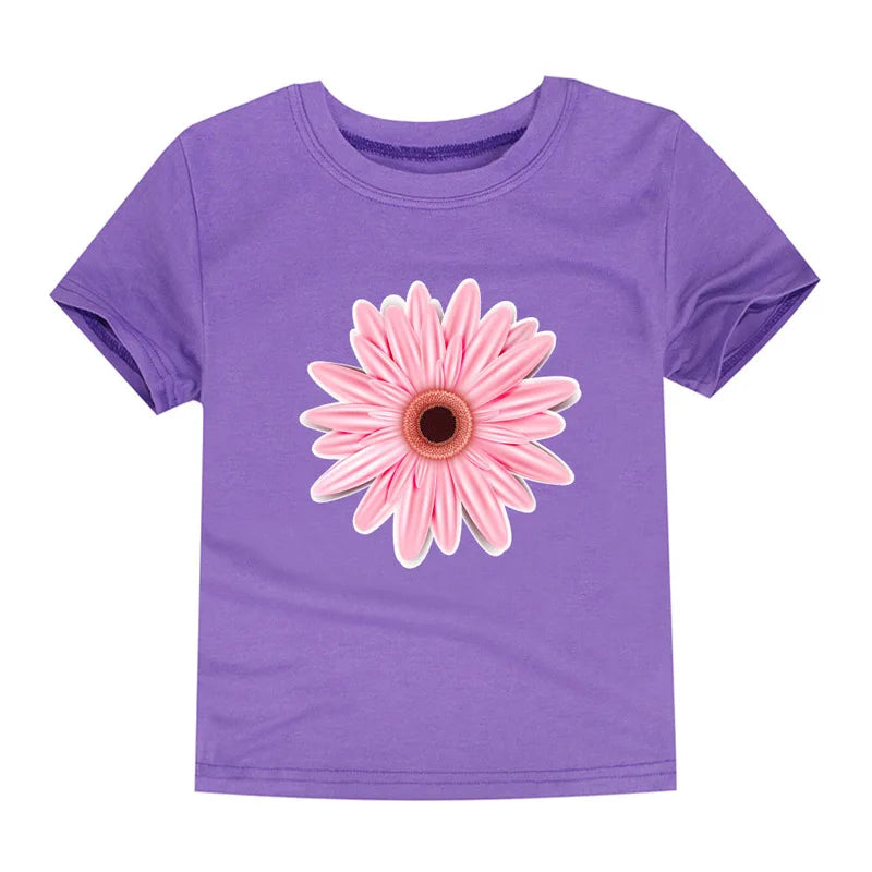 Iris for Girls Summer Clothes Cotton Tee Yellow Purple - GuGuTon baby store - Baby Fashion - Toddlers Outfits - Babies Outfits - Toddler Clothes - Kids Clothing - Newborn Clothes - Newborn Wear - Kids Wear - Trending Clothes - Trending Outfits - Fall Fashion - Winter Fashion - Girls Clothes - Boys Clothes - Babies Wear - Kids Accessories - KidsWear - Summer Clothes - Summer Fashion - Summer Trend - Falls Sweaters - Tops - Bottom - Jeans - Blouse - Dresses - Newborn Dresses - Toys