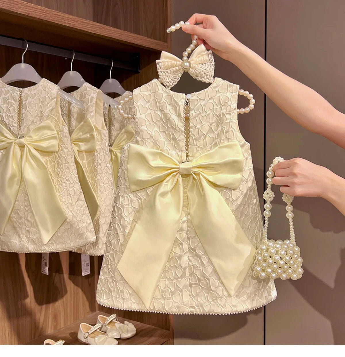 Girls' Sundress Princess Dress  Western Style Spring and Summer Children Baby Girl Dress