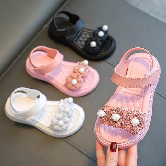 Kids From 2-9 Years Princess Shoes Summer Girls Sandals Casual School