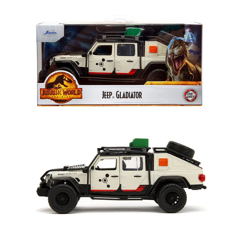 JADA 1:32 Diecast Alloy Car Model Fast Furious Jurassic Back Future Metal Toy Vehicle Collection Kids Gift Official Licensed