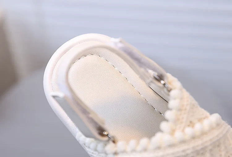 Girls Summer Beach Shoes Ethnic Style Kids Casual Sandals Soft Sole